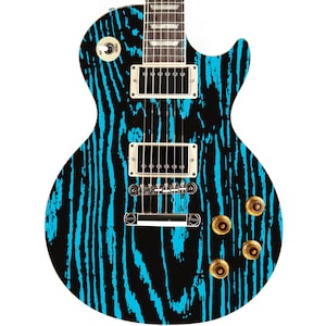 Guitar,Bass,Acoustic Skin Wrap Laminated Vinyl Decal Sticker The Grain B&B GS29