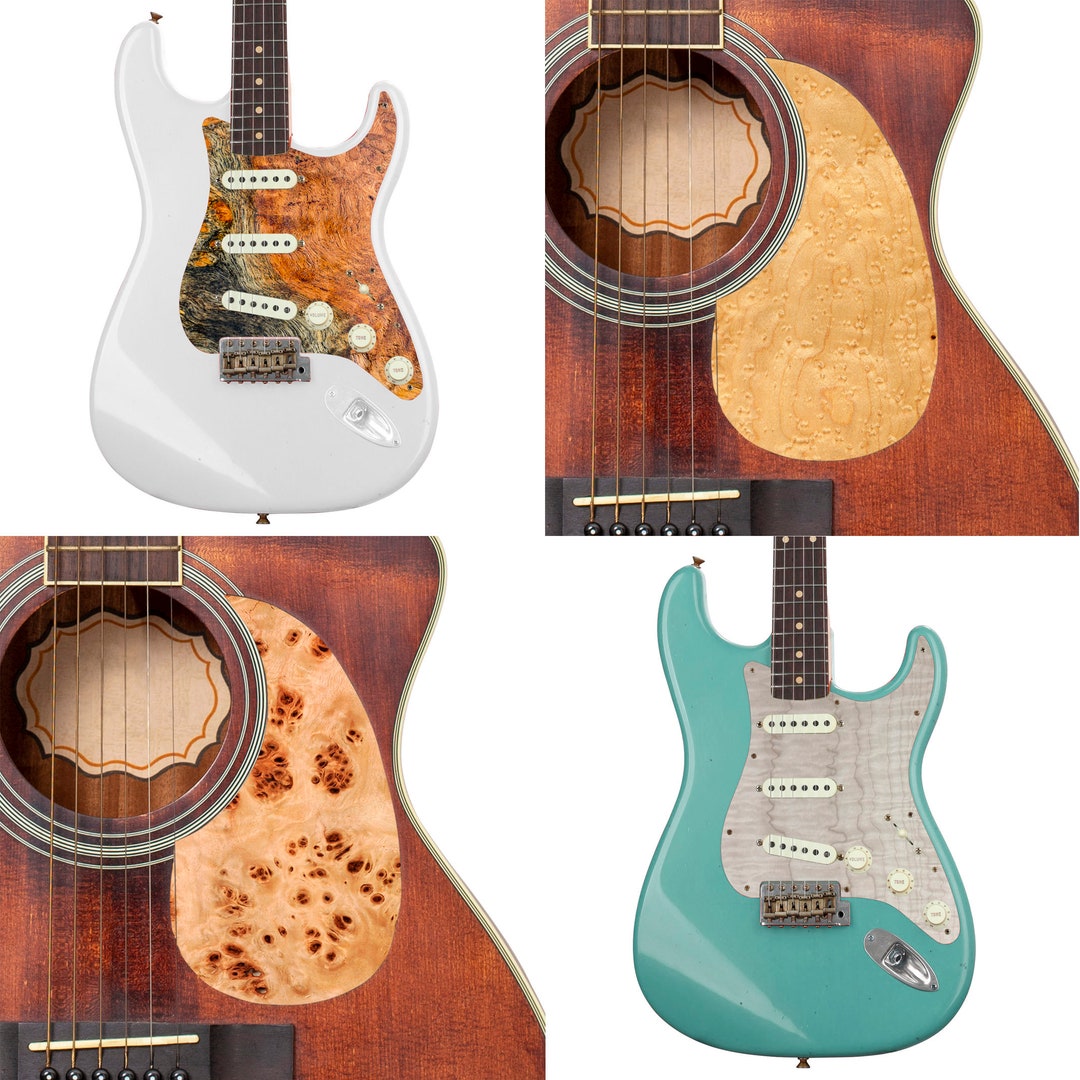 Guitar Custom Pickguard Sticker Skins. Customise Your Own Existing ...