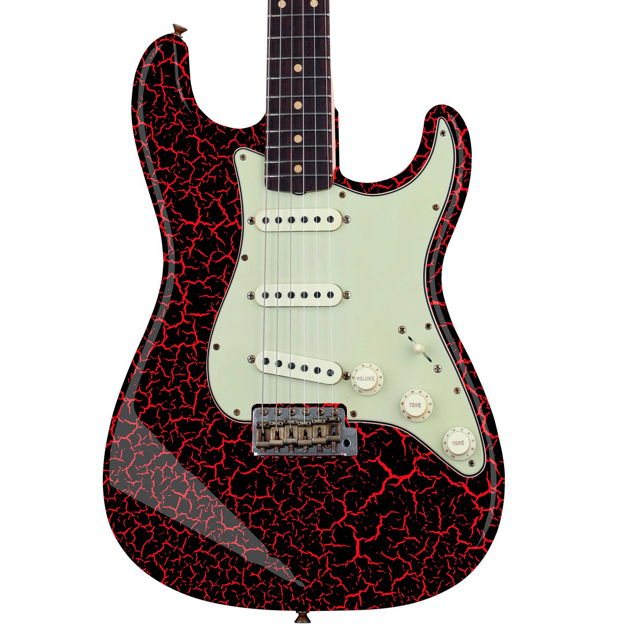 Guitar Skin Wrap Laminated Vinyl Decal Sticker the Master of Etsy