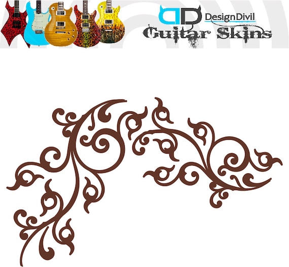 Guitar Custom PickGuard Sticker Skins. Customise your own existing Pic –  DesignDivil