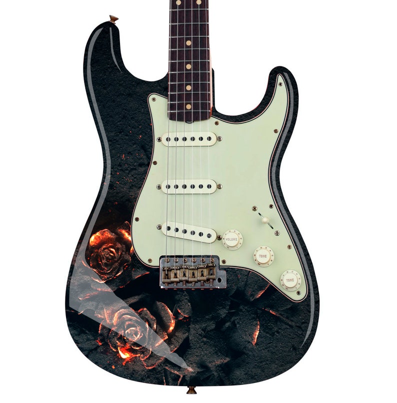 Guitar Bass or Acoustic Skin Wrap Laminated Vinyl Decal Etsy