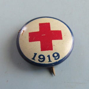 Wwi Red Cross Pin - Etsy