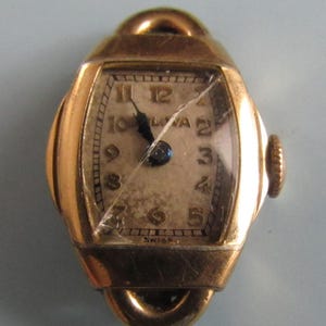 Vintage Women&#39;s Bulova 10K RGP Mechanical Watch Runs Free Shipping