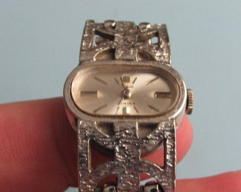 Vintage Sheffield Watch Swiss Shock Resistant Aluminum 