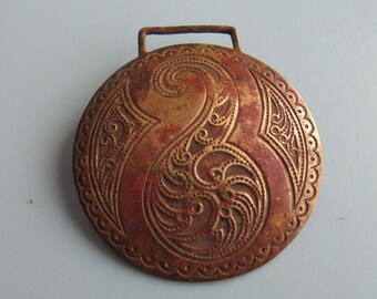 Vintage Engraved Fob Free Shipping