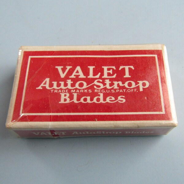 Vintage Valet Auto-Strop Blades New Old Stock Free Shipping