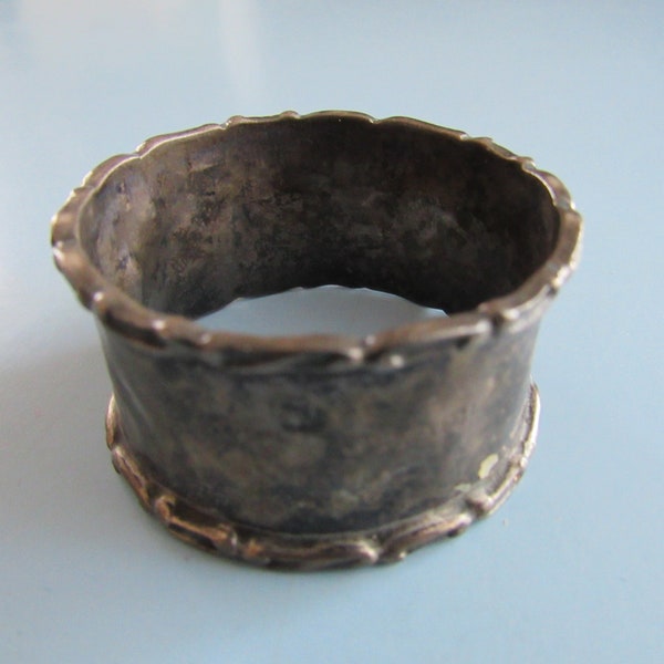 Vintage Silver Napkin Ring Free Shipping