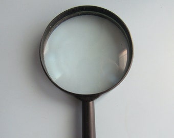 Vintage Black Magnifying Glass Free Shipping