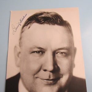 Vintage Lauritz Melchior Autographed Photograph Free Shipping