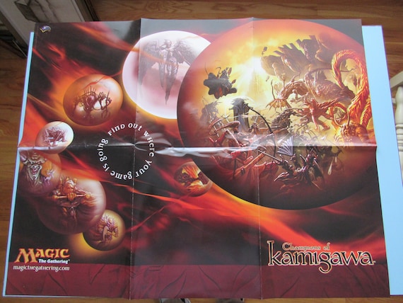 Vintage Magic the Gathering Champions of Kamigawa Collectible