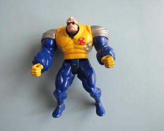Vintage Toy Biz Strong Guy Action Figure X-Men 1993 Free Shipping