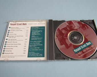 Jimmie Lee Robinson Maxwell Street Blues CD 1998 Signed by Artist