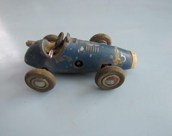 Vintage 1951 SCHUCO MICRO RACER 1041 Green Wind up Car - Etsy