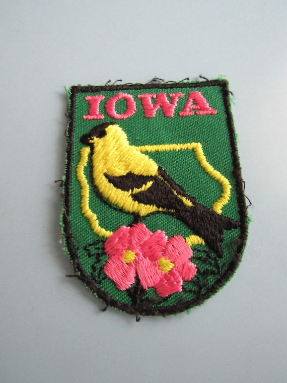 Vintage State of Iowa Patch Free Shipping - image 1