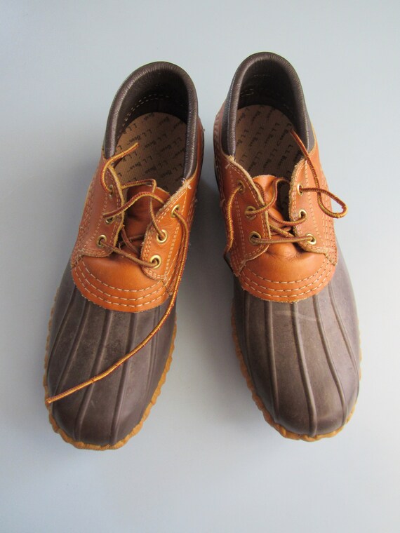 Vintage L.L. Bean Maine Hunting Shoes Size 8 Duck… - image 3