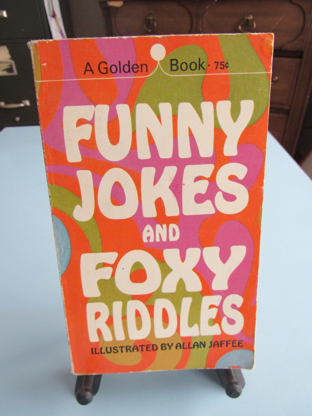 Funny Jokes and Foxy Riddles Illustrated by Allan Jaffee 1968 Free ...
