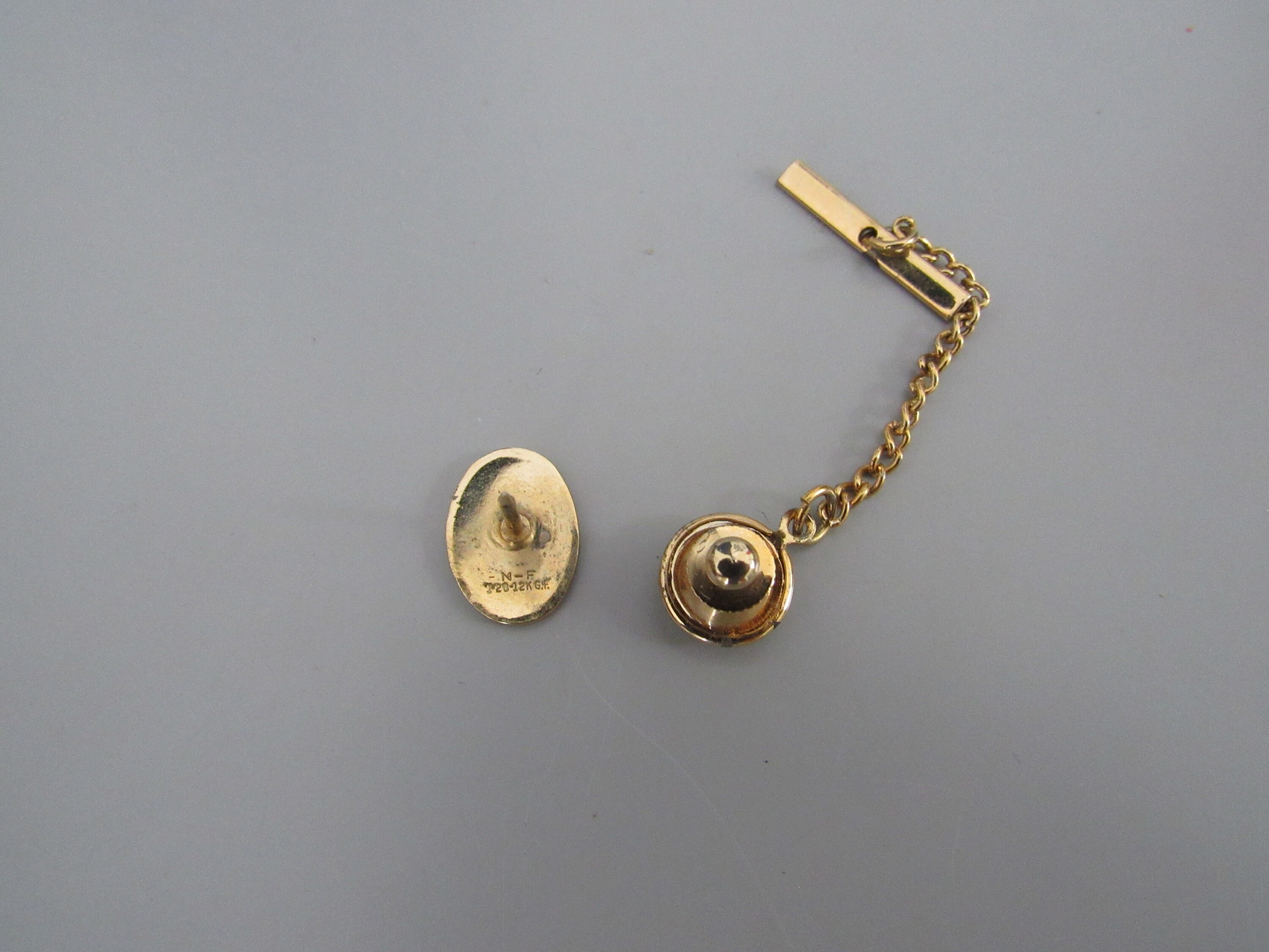 Vintage 1/20 12K Gold Filled Tack Tack Pin Free Shipping Etsy UK