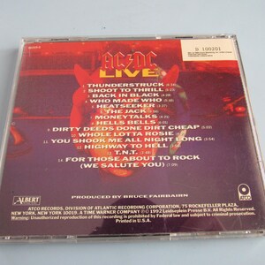 AC/DC Live CD 1992 Free Shipping - Etsy