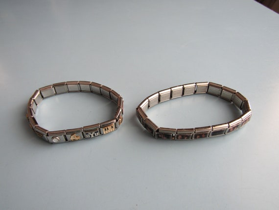 Lot of 2 Vintage Uberry Stretchy Bracelets Twilig… - image 1