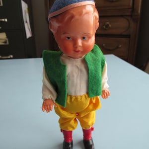 Vintage Celluloid Doll Free Shipping