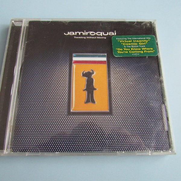 Jamiroquai Traveling Without Moving CD 1996 Free Shipping