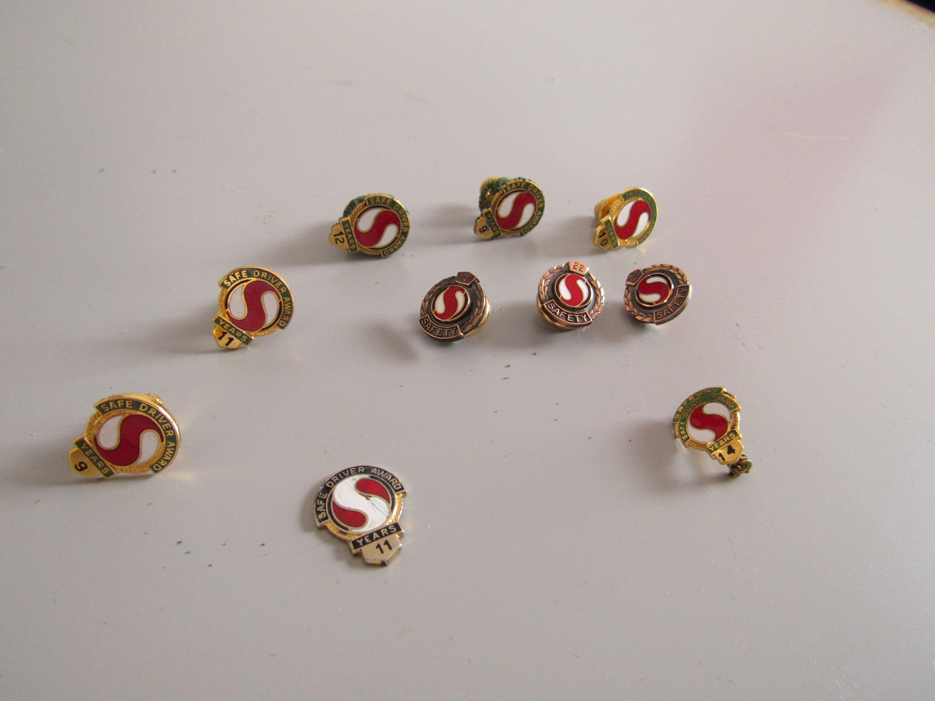 Lote de 9 vintage safeway servicio pins envío gratuito Etsy