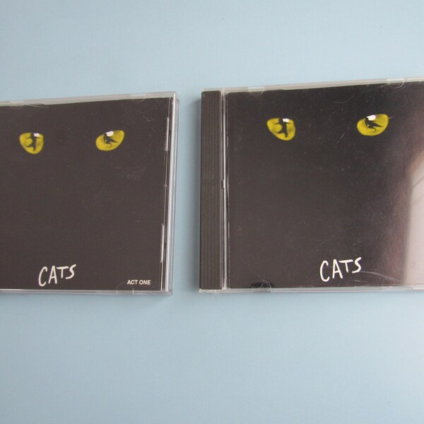 Cats Complete Original Broadway Cast Recording 2 CD Set 1983 Free Shipping