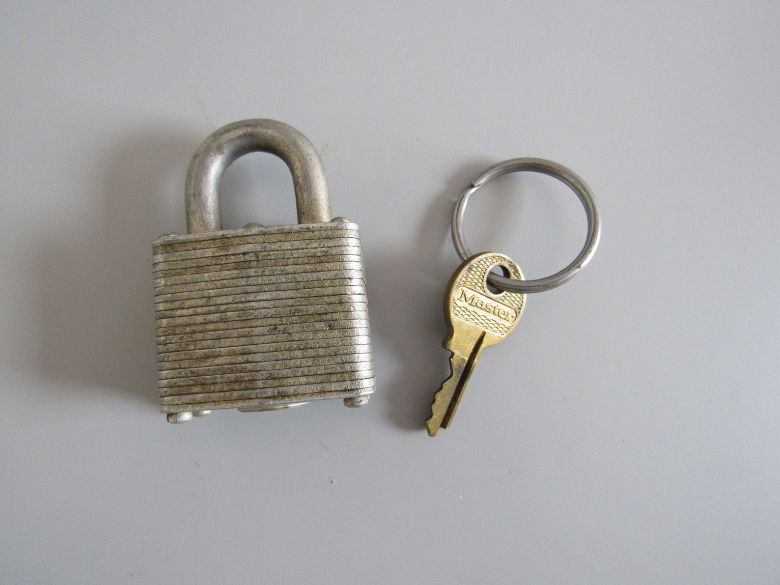 Vintage Master Lock Masterlock No. 3 Padlock With Key Free Etsy UK