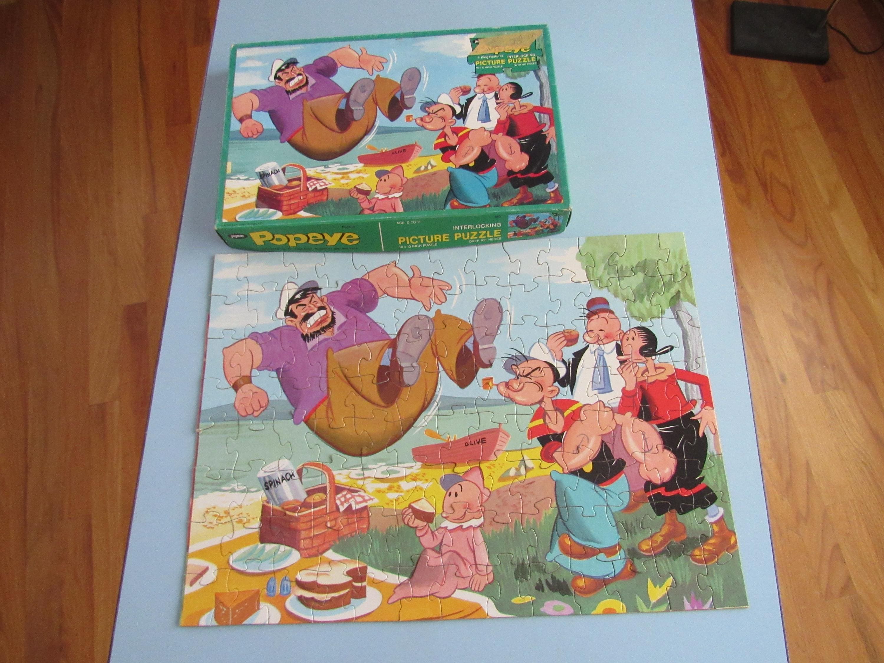 Popeye Puzzle - Etsy
