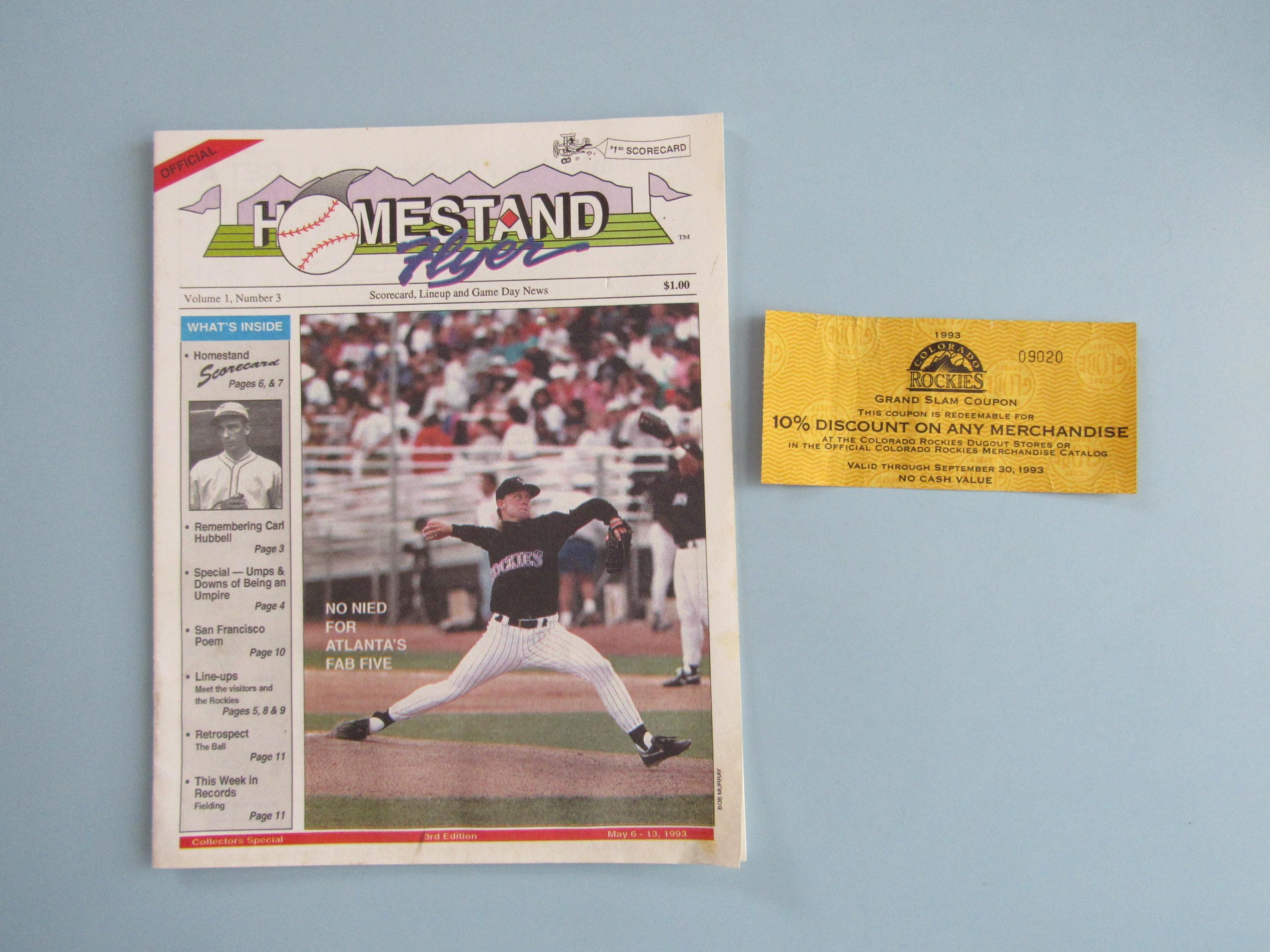 Baseball Mlb Coors Field Dugout Store Vintage Colorado Rockies