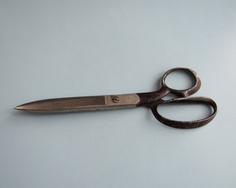 Vintage Henry Seymour Black Handle Scissors Free Shipping