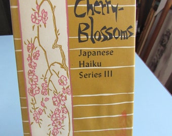 Cherry-Blossoms Japanese Haiku Series III 1960 Free Shipping