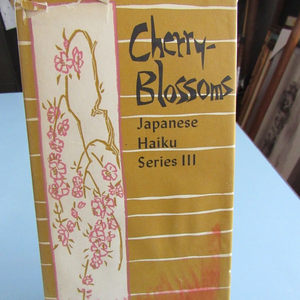 Cherry-Blossoms Japanese Haiku Series III 1960 Free Shipping