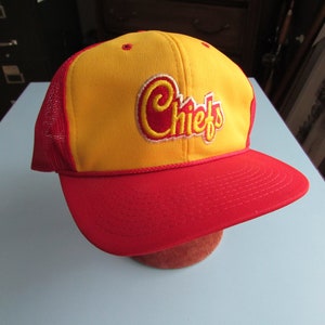 Vintage Kansas City Chiefs Trucker Hat Cap Free Shipping