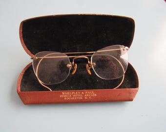 Vintage Shuron 1/10 12K GF Rimless Eyeglasses Frames & Case 5-1/2 Arms s-l400.jpg main image 3