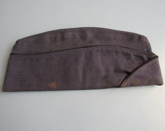 Vintage Blue Military Garrison Cap Free Shipping