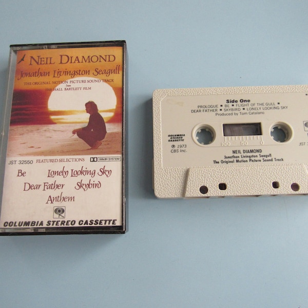 Neil Diamond Jonathan Livingston Seagull Soundtrack Cassette Tape 1973 Free Shipping