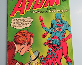 The Atom No. 11 DC Comics 1964 Gil Kane Free Shipping