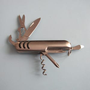 Vintage Multi Tool Pocket Knife Stainless Steel Multitool Free Shipping