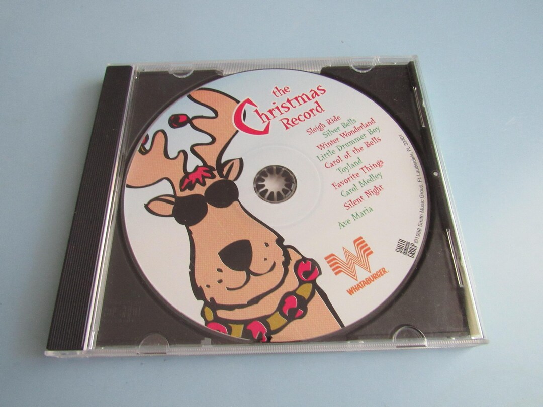 The Christmas Record Whataburger CD 1998 Free Shipping