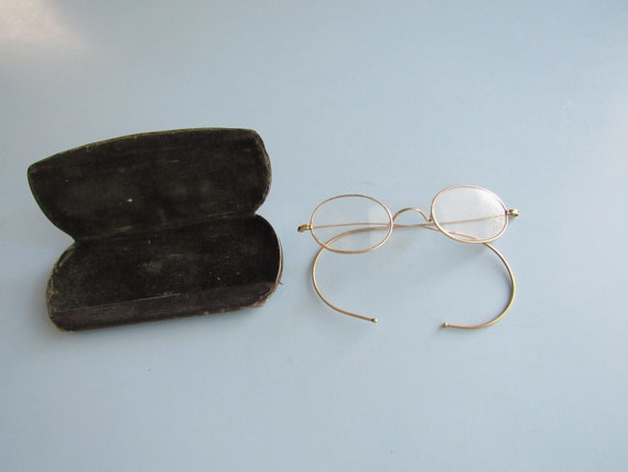 Vintage Regina Gold Filled Glasses Frames Free Sh… - image 2