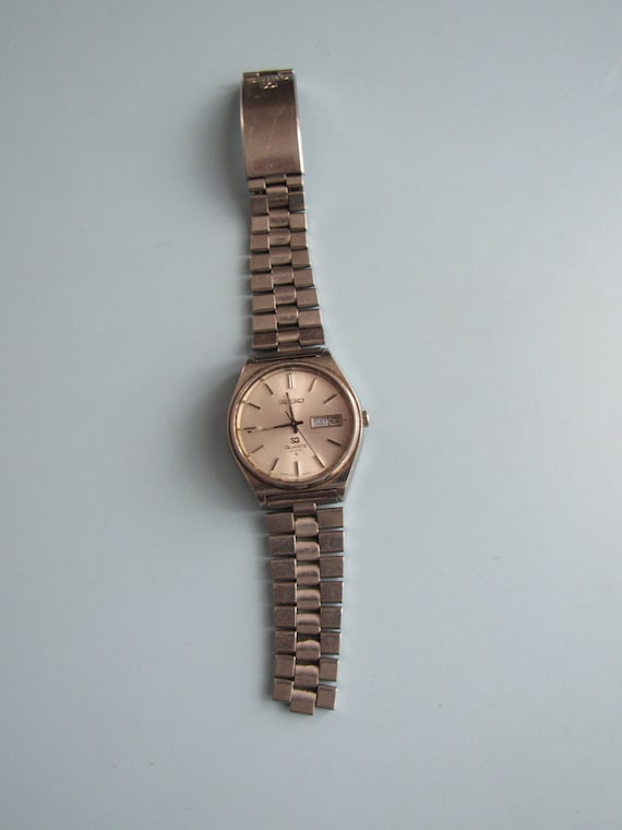 Vintage Seiko Men's SQ 4004 Stainless Steel Watch 0903-8029