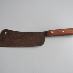 Vintage Universal Steel Meat Cleaver Free Shipping