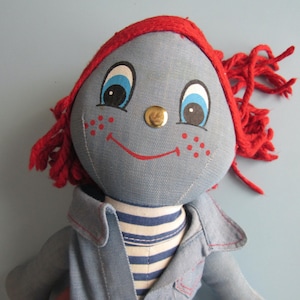 Levi Rag Doll - Etsy
