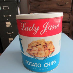 Vintage Potato Chips - Etsy