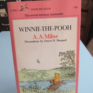 Winnie-the-Pooh by A.A. Milne 1980 Free Shipping
