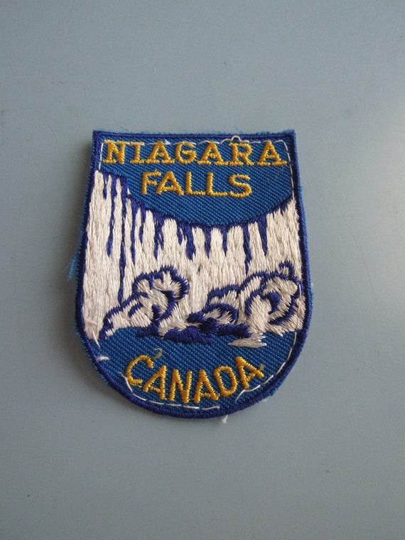 Vintage Niagara Falls Canada Patch Free Shipping