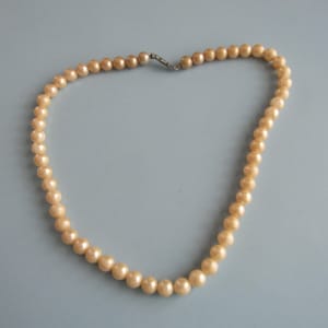 Vintage Faux Pearl Necklace Free Shipping