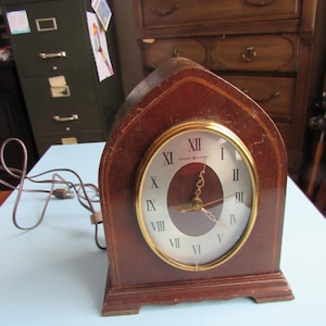 Vintage GE General Electric Clock Model 426 Westminster Chime 1950s Free Shipping