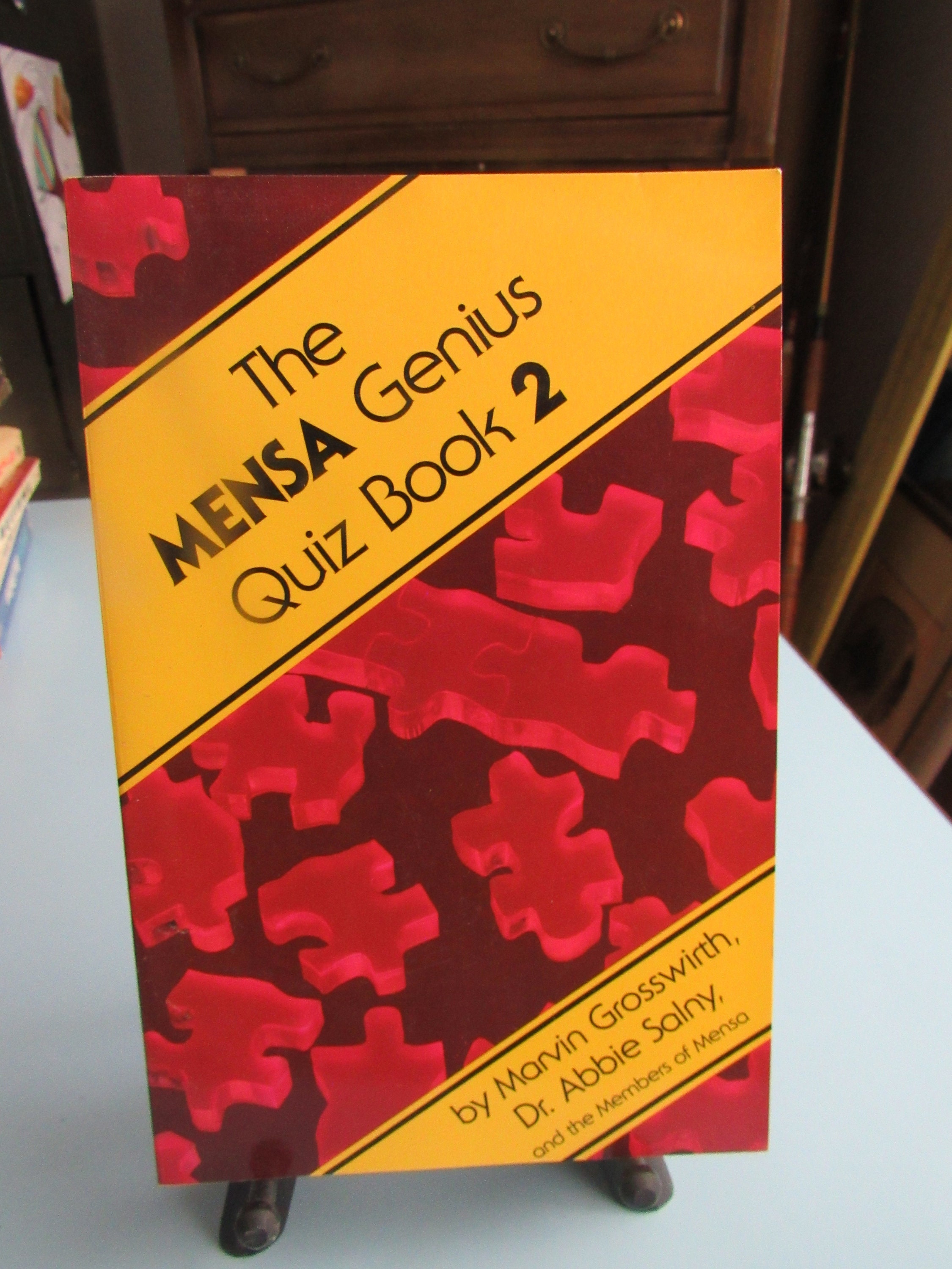 The MENSA Genius Quiz Book 2 by Marvin Grosswirth & Dr. Abbie 